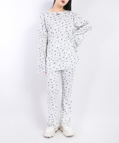 PHILLY(フィリー)の「【PHILLY】リトルフラワーメロウパンツ(その他パンツ・レディース・ライトパープル/ピンク・FREE)」の21枚目の写真