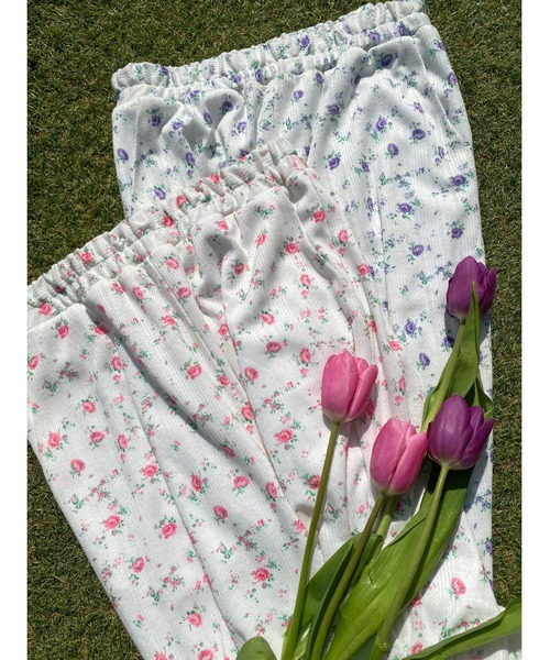 PHILLY(フィリー)の「【PHILLY】リトルフラワーメロウパンツ(その他パンツ・レディース・ライトパープル/ピンク・FREE)」の10枚目の写真