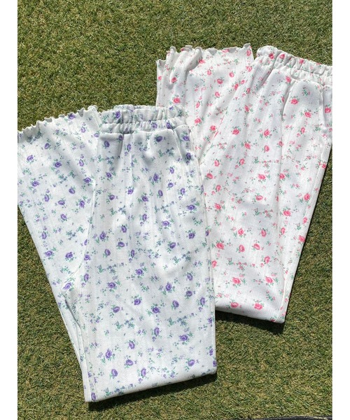 PHILLY(フィリー)の「【PHILLY】リトルフラワーメロウパンツ(その他パンツ・レディース・ライトパープル/ピンク・FREE)」の11枚目の写真