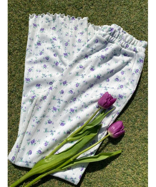 PHILLY(フィリー)の「【PHILLY】リトルフラワーメロウパンツ(その他パンツ・レディース・ライトパープル/ピンク・FREE)」の14枚目の写真