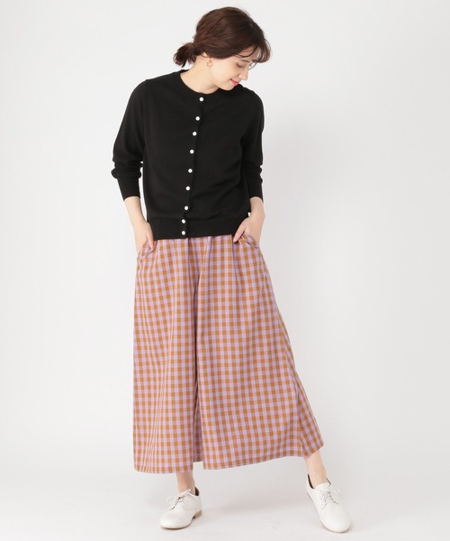 studio CLIP（スタディオクリップ）の「14ゲージハイツイストクルーカーディガン（カーディガン/ボレロ・レディース・ブラック/ブラウン/グリーン/ブルー/レッド/イエロー・FREE）」の22枚目の写真