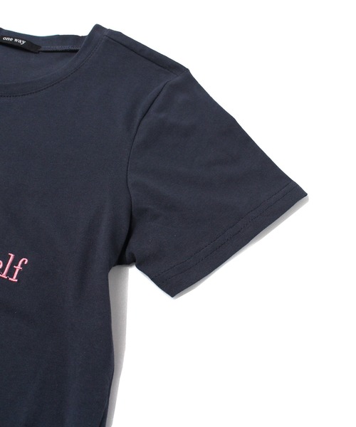 one way（ワンウェイ）の「Bebe Tシャツ（Tシャツ/カットソー・レディース・ホワイト/ベージュ/ホワイト系その他/ダークブルー/パープル・FREE）」の10枚目の写真