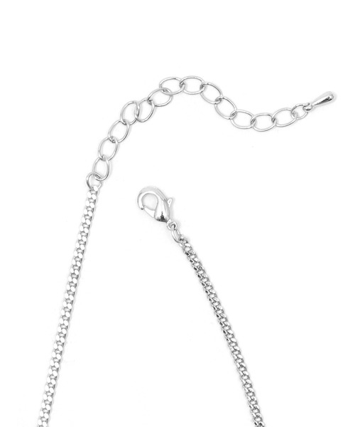 Figments（フィグメンツ）の「ストーンネックレス（ネックレス・レディース・ホワイト/ブラック/ターコイズブルー・FREE）」の8枚目の写真