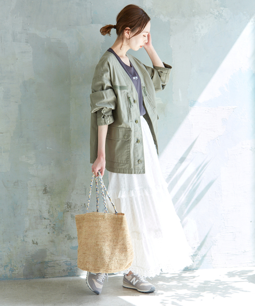 SLOBE IENA（スローブイエナ）の「【MADE IN MADA /メイドインマダ】 ALICE M FABRIC トートバッグ（トートバッグ・レディース・ベージュ・FREE）」の19枚目の写真