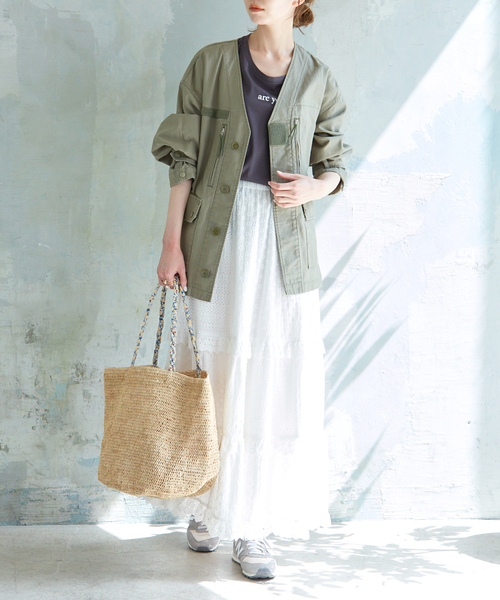 SLOBE IENA（スローブイエナ）の「【MADE IN MADA /メイドインマダ】 ALICE M FABRIC トートバッグ（トートバッグ・レディース・ベージュ・FREE）」の21枚目の写真