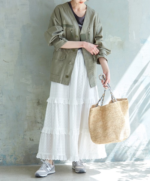 SLOBE IENA（スローブイエナ）の「【MADE IN MADA /メイドインマダ】 ALICE M FABRIC トートバッグ（トートバッグ・レディース・ベージュ・FREE）」の15枚目の写真