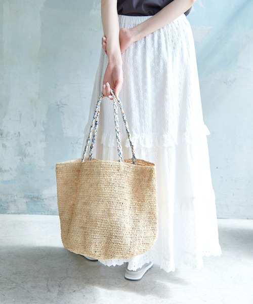 SLOBE IENA（スローブイエナ）の「【MADE IN MADA /メイドインマダ】 ALICE M FABRIC トートバッグ（トートバッグ・レディース・ベージュ・FREE）」の8枚目の写真