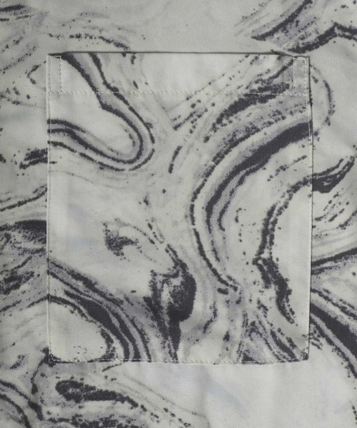 ANPAS(アンパス)の「Total Pattern Print Big Silhouette Open Collar Shirt/総柄プリント ビッグシルエット オープンカラーシャツ(シャツ/ブラウス・メンズ・ライトグレー/パープル/グリーン・LL/M/L)」の11枚目の写真