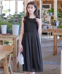 【新色追加・洗える】大人上品な総レースワンピース