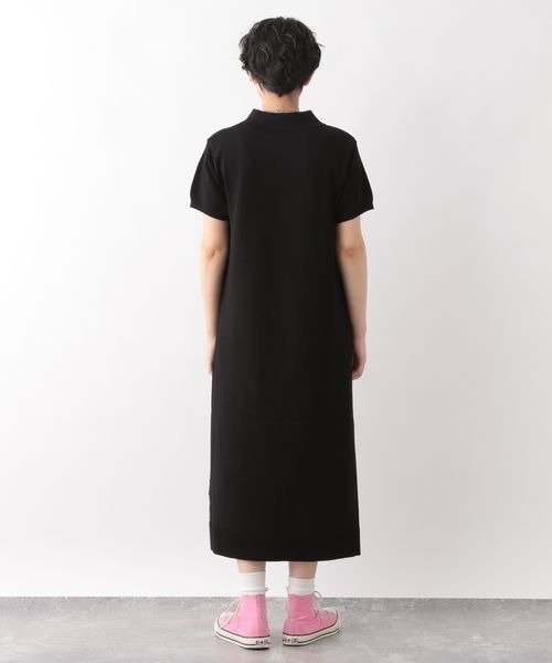 RAGEBLUE（レイジブルー）の「ニットポロワンピース（ワンピース・レディース・ブラック/オレンジ/キャメル・FREE）」の12枚目の写真