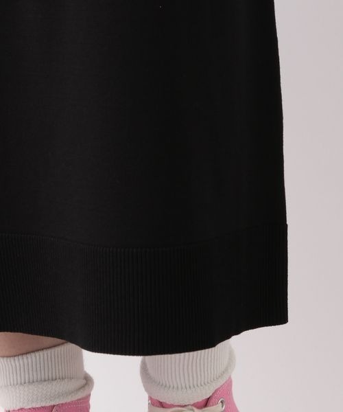 RAGEBLUE（レイジブルー）の「ニットポロワンピース（ワンピース・レディース・ブラック/オレンジ/キャメル・FREE）」の8枚目の写真