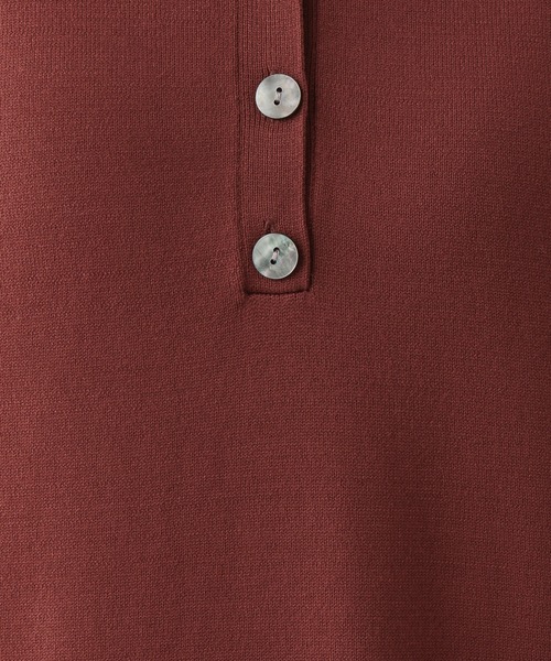 RAGEBLUE（レイジブルー）の「ニットポロワンピース（ワンピース・レディース・ブラック/オレンジ/キャメル・FREE）」の15枚目の写真