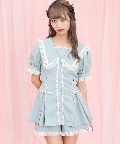 Nanny Blue /春夏セットアップ♡未着用 Nanny Blue /春夏セットアップ♡未着用