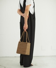 OUTERSUNSET（アウターサンセット）の「abaca basket pouch（かご