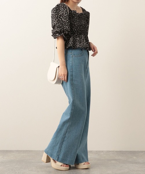 Heather（ヘザー）の「柄アソートシャーリングブラウス　285593（シャツ/ブラウス・レディース・ブラック系その他/ホワイト系その他/ブルー系その他/イエロー系その他/ホワイト系その他2・FREE）」の14枚目の写真