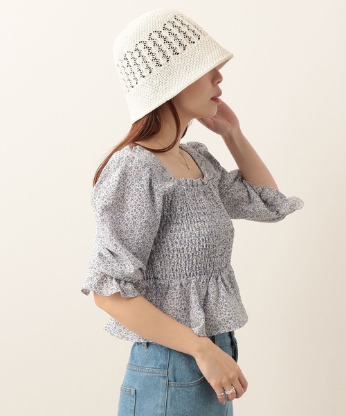 Heather（ヘザー）の「柄アソートシャーリングブラウス　285593（シャツ/ブラウス・レディース・ブラック系その他/ホワイト系その他/ブルー系その他/イエロー系その他/ホワイト系その他2・FREE）」の19枚目の写真