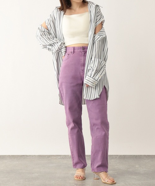 Heather（ヘザー）の「カラーデニムパンツ 297242（デニムパンツ