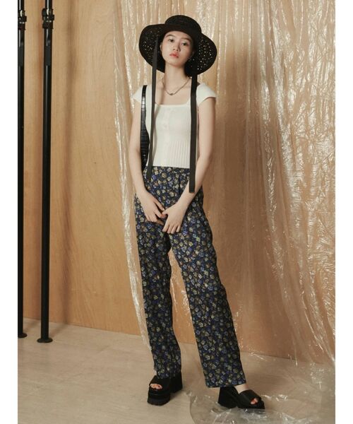 EMODA（エモダ）の「ワイドタイハット（ハット・レディース・ブラック/ベージュ・FREE）」の13枚目の写真