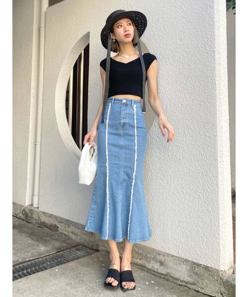 EMODA（エモダ）の「ワイドタイハット（ハット・レディース・ブラック/ベージュ・FREE）」の17枚目の写真