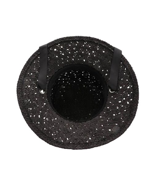 EMODA（エモダ）の「ワイドタイハット（ハット・レディース・ブラック/ベージュ・FREE）」の10枚目の写真