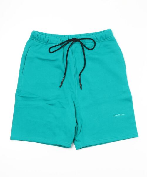 LUSOR（ルーソル）の「LUSOR（ルーソル）LOGO SWT SHORTS ロゴスウェットショーツ（スウェットパンツ・メンズ・ブラック/グレー/グリーン・FREE）」の3枚目の写真