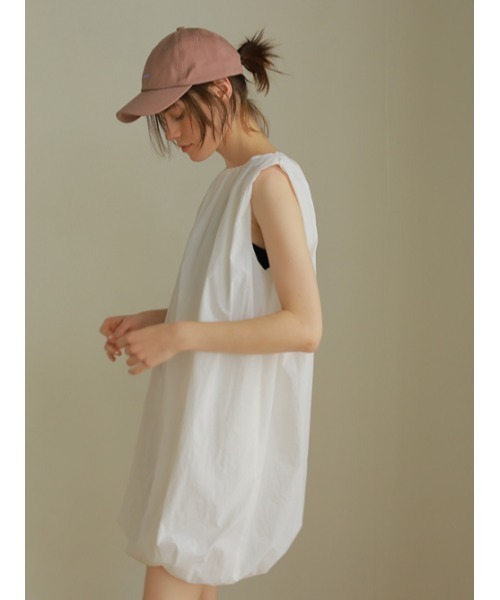 AMAIL（アマイル）の「Peaceful logo cap（キャップ・レディース・ブラック/アイボリー/ピンク・FREE）」の10枚目の写真