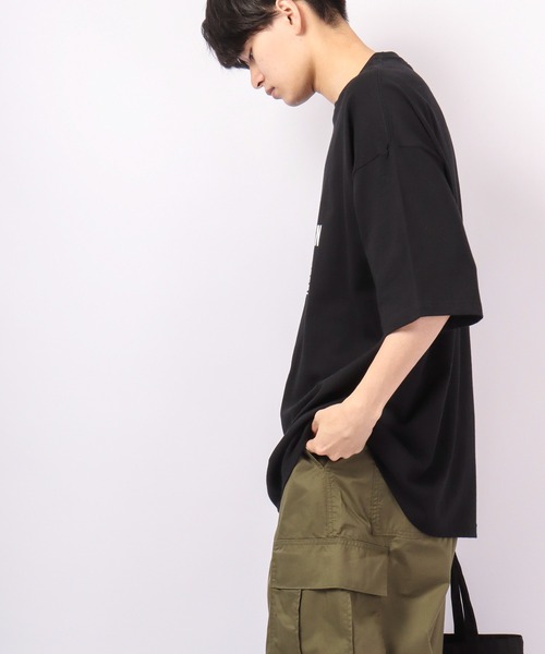 LOW JACK DESIGN（ロウジャックデザイン）の「LOW JACK DESIGN ビッグシルエットTシャツ（Tシャツ/カットソー・メンズ・ブラック系その他/ブラック系その他2・M/XL）」の14枚目の写真