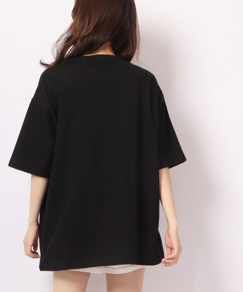 LOW JACK DESIGN（ロウジャックデザイン）の「LOW JACK DESIGN ビッグシルエットTシャツ（Tシャツ/カットソー・メンズ・ブラック系その他/ブラック系その他2・M/XL）」の18枚目の写真