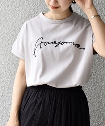 * チェーン エンブロイダリー TEE