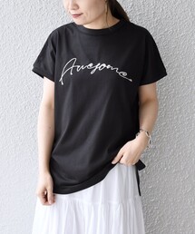 * チェーン エンブロイダリー TEE
