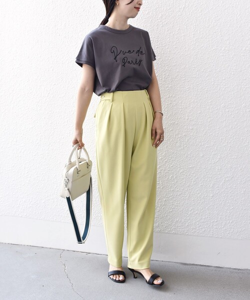 tシャツ フィオーレエンブロイダリー コンビカットソー レディース セール】オーガンジーエンブロイダリーブラウス(505950973