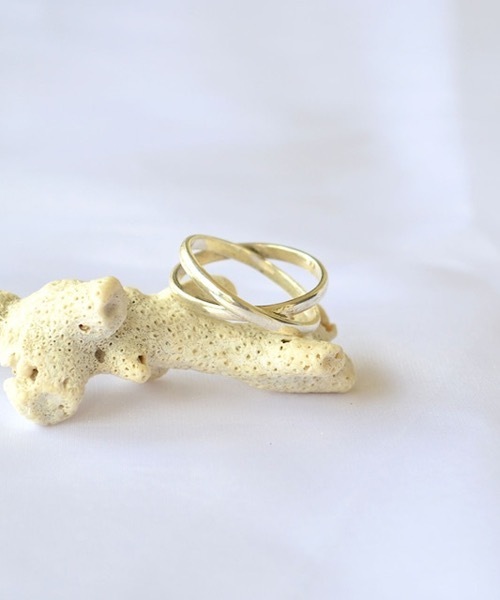 【MANANAS 】マナナス/ Double Cross Ring（リング）｜MANANAS（マナナス）