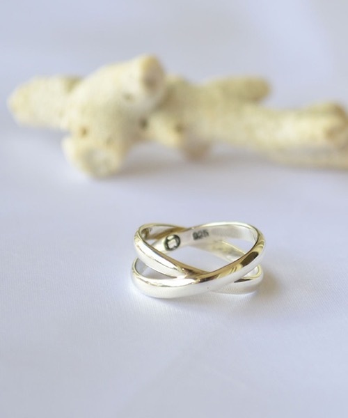 【MANANAS 】マナナス/ Double Cross Ring（リング）｜MANANAS（マナナス）