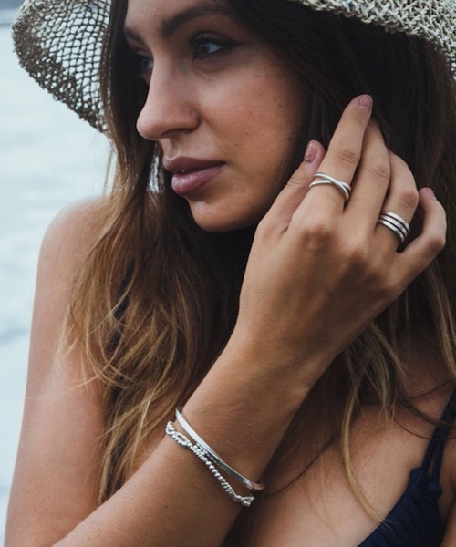 【MANANAS 】マナナス/ Double Cross Ring（リング）｜MANANAS（マナナス）