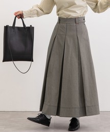 POU DOU DOU | ボックスプリーツロングスカート(スカート)