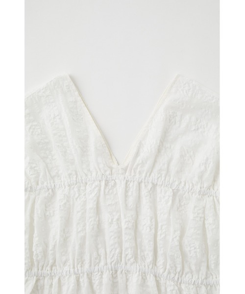 MOUSSY（マウジー）の「GATHERED SLEEVELESS ブラウス（シャツ/ブラウス・レディース・ブラック/ダークブラウン/オフホワイト・FREE）」の15枚目の写真