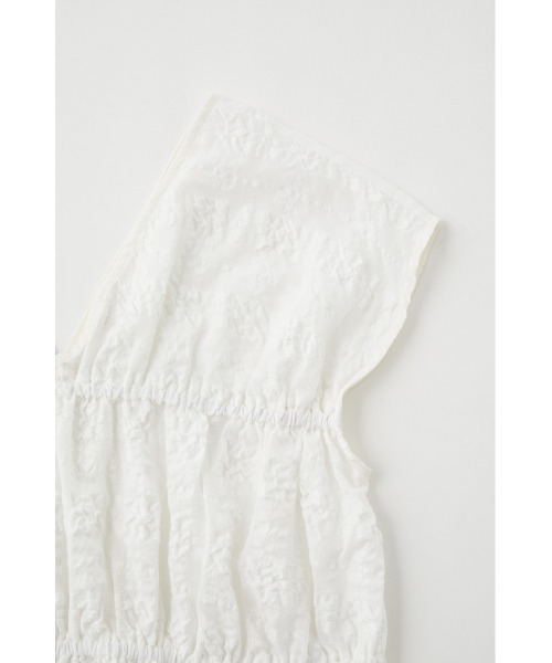 MOUSSY（マウジー）の「GATHERED SLEEVELESS ブラウス（シャツ/ブラウス・レディース・ブラック/ダークブラウン/オフホワイト・FREE）」の14枚目の写真