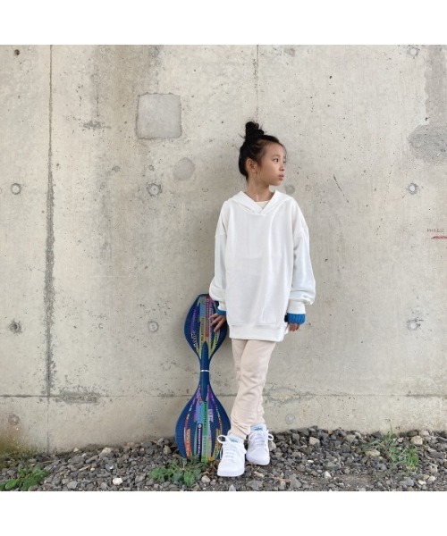 ZERO standerd（ゼロスタンダード）の「ゼロスタンダード パ－カー（パーカー・キッズ・ピンク/ブラック/グリーン/ブラウン/オフホワイト/アイボリー/カーキ/チャコールグレー・150cm/130cm/120cm/160cm/140cm/110cm）」の10枚目の写真