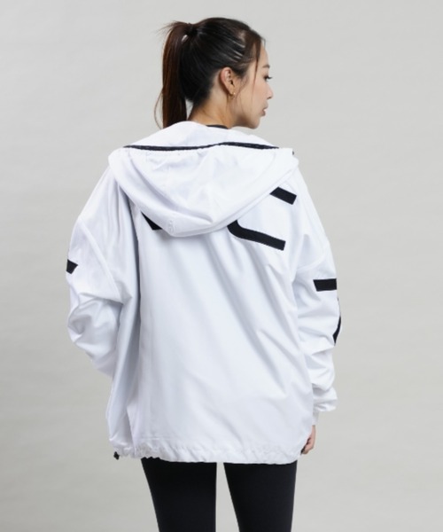 RVCA(ルーカ)の「RVCA/ルーカ ビッグシルエット/オーバーサイズ/撥水ナイロンジャケット BC044-767(ナイロンジャケット・レディース・ホワイト/ブラック・M/S)」の7枚目の写真