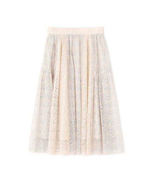 JILL STUART（ジルスチュアート）の「ボタニカルダイレーススカート（スカート・レディース・ブルー・4/0）」の7枚目の写真