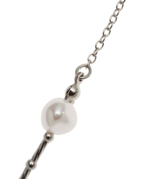 MERCURYDUO（マーキュリーデュオ）の「淡水パールミックスチョーカーネックレス（ネックレス・レディース・シルバー/ゴールド・FREE）」の5枚目の写真