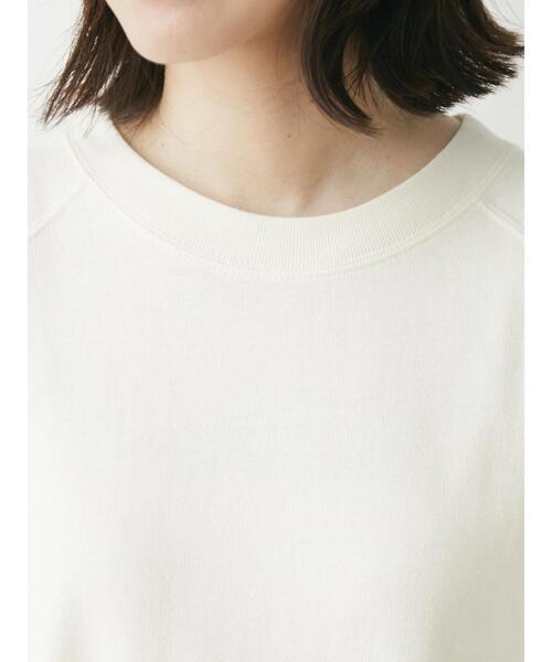 Green Parks(グリーンパークス)の「7分袖オーバーサイズラグランチュニック(Tシャツ/カットソー・レディース・ブラウン/イエロー/ダークグレー/オフホワイト・FREE)」の8枚目の写真