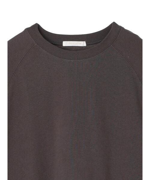 Green Parks(グリーンパークス)の「7分袖オーバーサイズラグランチュニック(Tシャツ/カットソー・レディース・ブラウン/イエロー/ダークグレー/オフホワイト・FREE)」の19枚目の写真