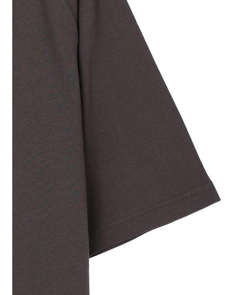 Green Parks(グリーンパークス)の「7分袖オーバーサイズラグランチュニック(Tシャツ/カットソー・レディース・ブラウン/イエロー/ダークグレー/オフホワイト・FREE)」の22枚目の写真