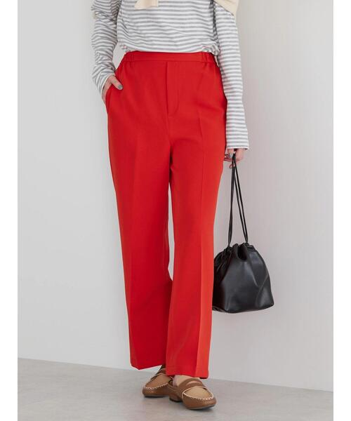 AMERICAN HOLIC（アメリカンホリック）の「美・美・美ストレートカラーパンツ（スラックス・レディース・ブラック/レッド/ブルー/その他6/グレー・S/L/M/XS）」の10枚目の写真