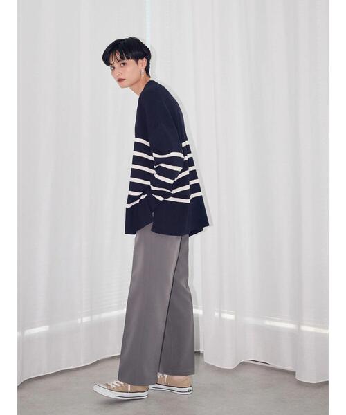 AMERICAN HOLIC（アメリカンホリック）の「美・美・美ストレートカラーパンツ（スラックス・レディース・ブラック/レッド/ブルー/その他6/グレー・S/L/M/XS）」の14枚目の写真