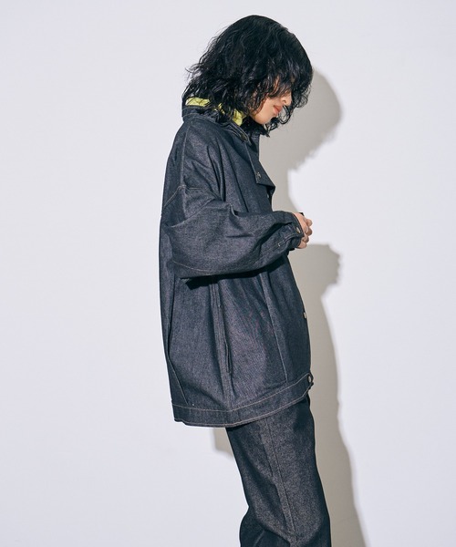 NULLUS 24ss デニムブルゾン NULLUS 24ss デニムブルゾン SWITCH STYLE for MEN – Johnbull Private