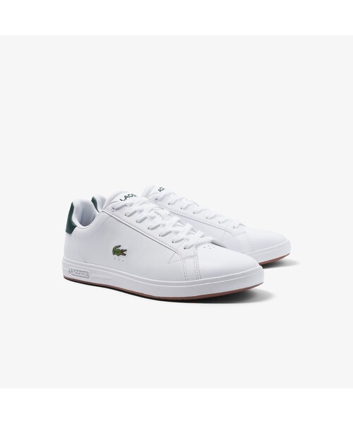 LACOSTE(ラコステ)の「メンズGRADUATE PRO 222 1 SMA(スニーカー・メンズ・ブラック/ホワイト×グリーン・26.0cm/25.0cm/27.0cm/26.5cm/28.0cm/25.5cm)」の8枚目の写真