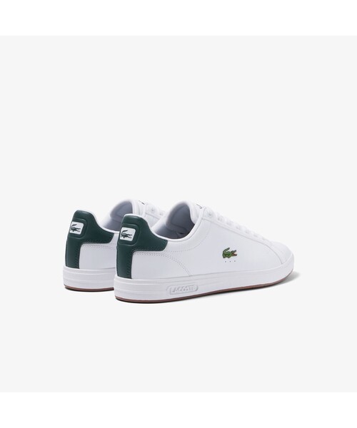 LACOSTE(ラコステ)の「メンズGRADUATE PRO 222 1 SMA(スニーカー・メンズ・ブラック/ホワイト×グリーン・26.0cm/25.0cm/27.0cm/26.5cm/28.0cm/25.5cm)」の9枚目の写真