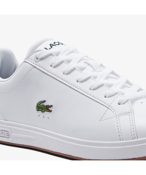 LACOSTE(ラコステ)の「メンズGRADUATE PRO 222 1 SMA(スニーカー・メンズ・ブラック/ホワイト×グリーン・26.0cm/25.0cm/27.0cm/26.5cm/28.0cm/25.5cm)」の12枚目の写真
